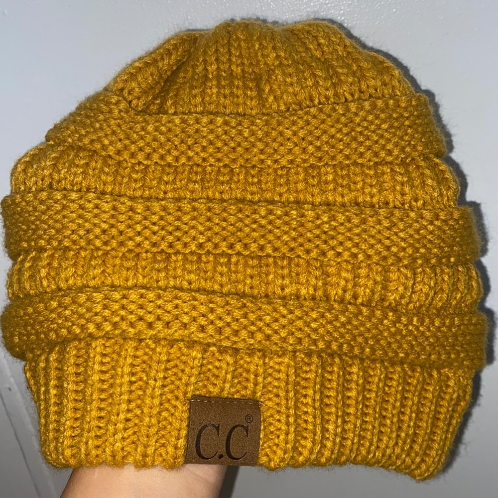 Mustard Yellow Hat! Like New!